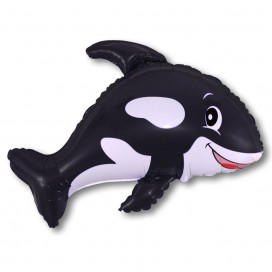 Дружелюбный кит (чёрный) / Friendly Whale