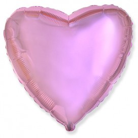 Сердце Розовый нежный /Light Pink Flex Metal