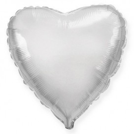 Сердце Серебро /Heart Silver Flex Metal