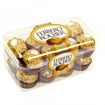 Шоколадные конфеты Ferrero Rocher с лесным орехом 200 г - crocus-flowers38.ru